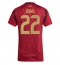 Maillot de football Réplique Belgique Jeremy Doku #22 Domicile Femme Europe 2024 Manche Courte