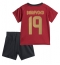 Maillot de football Réplique Belgique Johan Bakayoko #19 Domicile Enfant Europe 2024 Manche Courte (+ Pantalon court)