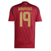 Maillot de football Réplique Belgique Johan Bakayoko #19 Domicile Europe 2024 Manche Courte