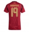 Maillot de football Réplique Belgique Johan Bakayoko #19 Domicile Femme Europe 2024 Manche Courte