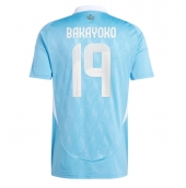 Maillot de football Réplique Belgique Johan Bakayoko #19 Extérieur Europe 2024 Manche Courte