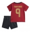 Maillot de football Réplique Belgique Leandro Trossard #9 Domicile Enfant Europe 2024 Manche Courte (+ Pantalon court)