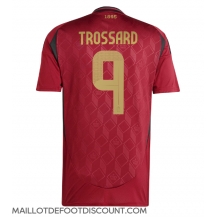 Maillot de football Réplique Belgique Leandro Trossard #9 Domicile Europe 2024 Manche Courte