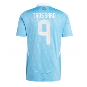 Maillot de football Réplique Belgique Leandro Trossard #9 Extérieur Europe 2024 Manche Courte