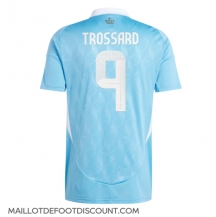 Maillot de football Réplique Belgique Leandro Trossard #9 Extérieur Europe 2024 Manche Courte