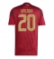 Maillot de football Réplique Belgique Lois Openda #20 Domicile Europe 2024 Manche Courte