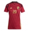 Maillot de football Réplique Belgique Lois Openda #20 Domicile Femme Europe 2024 Manche Courte