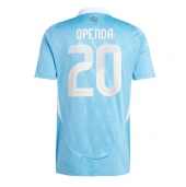 Maillot de football Réplique Belgique Lois Openda #20 Extérieur Europe 2024 Manche Courte