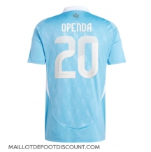 Maillot de football Réplique Belgique Lois Openda #20 Extérieur Europe 2024 Manche Courte