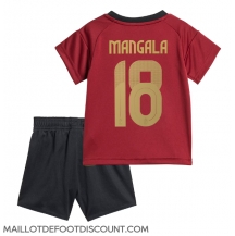 Maillot de football Réplique Belgique Orel Mangala #18 Domicile Enfant Europe 2024 Manche Courte (+ Pantalon court)