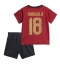 Maillot de football Réplique Belgique Orel Mangala #18 Domicile Enfant Europe 2024 Manche Courte (+ Pantalon court)