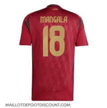 Maillot de football Réplique Belgique Orel Mangala #18 Domicile Europe 2024 Manche Courte