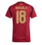 Maillot de football Réplique Belgique Orel Mangala #18 Domicile Femme Europe 2024 Manche Courte