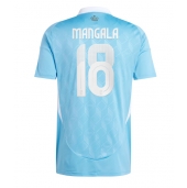 Maillot de football Réplique Belgique Orel Mangala #18 Extérieur Europe 2024 Manche Courte