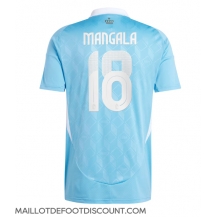 Maillot de football Réplique Belgique Orel Mangala #18 Extérieur Europe 2024 Manche Courte