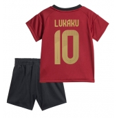 Maillot de football Réplique Belgique Romelu Lukaku #10 Domicile Enfant Europe 2024 Manche Courte (+ Pantalon court)