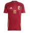 Maillot de football Réplique Belgique Romelu Lukaku #10 Domicile Europe 2024 Manche Courte