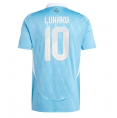 Maillot de football Réplique Belgique Romelu Lukaku #10 Extérieur Europe 2024 Manche Courte