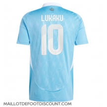 Maillot de football Réplique Belgique Romelu Lukaku #10 Extérieur Europe 2024 Manche Courte