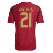 Maillot de football Réplique Belgique Timothy Castagne #21 Domicile Europe 2024 Manche Courte