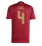 Maillot de football Réplique Belgique Wout Faes #4 Domicile Europe 2024 Manche Courte