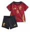 Maillot de football Réplique Belgique Youri Tielemans #8 Domicile Enfant Europe 2024 Manche Courte (+ Pantalon court)