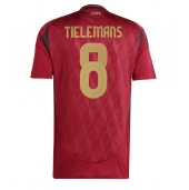 Maillot de football Réplique Belgique Youri Tielemans #8 Domicile Europe 2024 Manche Courte