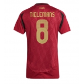 Maillot de football Réplique Belgique Youri Tielemans #8 Domicile Femme Europe 2024 Manche Courte