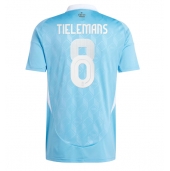 Maillot de football Réplique Belgique Youri Tielemans #8 Extérieur Europe 2024 Manche Courte