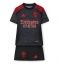 Maillot de football Réplique Benfica Extérieur Enfant 2024-25 Manche Courte (+ Pantalon court)