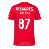 Maillot de football Réplique Benfica Joao Neves #87 Domicile 2024-25 Manche Courte