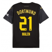 Maillot de football Réplique Borussia Dortmund Donyell Malen #21 Extérieur 2024-25 Manche Courte