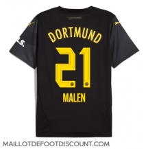 Maillot de football Réplique Borussia Dortmund Donyell Malen #21 Extérieur 2024-25 Manche Courte