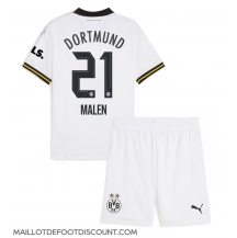 Maillot de football Réplique Borussia Dortmund Donyell Malen #21 Troisième Enfant 2024-25 Manche Courte (+ Pantalon court)