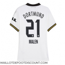 Maillot de football Réplique Borussia Dortmund Donyell Malen #21 Troisième Femme 2024-25 Manche Courte