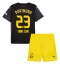 Maillot de football Réplique Borussia Dortmund Emre Can #23 Extérieur Enfant 2024-25 Manche Courte (+ Pantalon court)