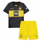 Maillot de football Réplique Borussia Dortmund Extérieur Enfant 2024-25 Manche Courte (+ Pantalon court)