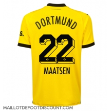 Maillot de football Réplique Borussia Dortmund Ian Maatsen #22 Domicile 2023-24 Manche Courte