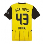 Maillot de football Réplique Borussia Dortmund Jamie Bynoe-Gittens #43 Domicile 2024-25 Manche Courte