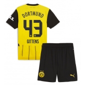 Maillot de football Réplique Borussia Dortmund Jamie Bynoe-Gittens #43 Domicile Enfant 2024-25 Manche Courte (+ Pantalon court)