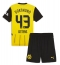 Maillot de football Réplique Borussia Dortmund Jamie Bynoe-Gittens #43 Domicile Enfant 2024-25 Manche Courte (+ Pantalon court)