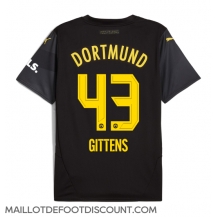 Maillot de football Réplique Borussia Dortmund Jamie Bynoe-Gittens #43 Extérieur 2024-25 Manche Courte