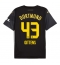 Maillot de football Réplique Borussia Dortmund Jamie Bynoe-Gittens #43 Extérieur 2024-25 Manche Courte