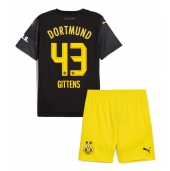 Maillot de football Réplique Borussia Dortmund Jamie Bynoe-Gittens #43 Extérieur Enfant 2024-25 Manche Courte (+ Pantalon court)