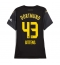 Maillot de football Réplique Borussia Dortmund Jamie Bynoe-Gittens #43 Extérieur Femme 2024-25 Manche Courte