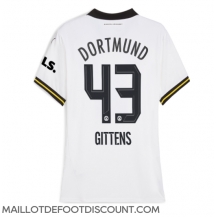 Maillot de football Réplique Borussia Dortmund Jamie Bynoe-Gittens #43 Troisième Femme 2024-25 Manche Courte