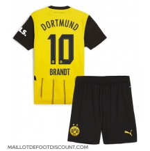 Maillot de football Réplique Borussia Dortmund Julian Brandt #10 Domicile Enfant 2024-25 Manche Courte (+ Pantalon court)