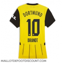 Maillot de football Réplique Borussia Dortmund Julian Brandt #10 Domicile Femme 2024-25 Manche Courte