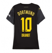 Maillot de football Réplique Borussia Dortmund Julian Brandt #10 Extérieur Femme 2024-25 Manche Courte