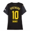 Maillot de football Réplique Borussia Dortmund Julian Brandt #10 Extérieur Femme 2024-25 Manche Courte